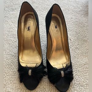 JCrew Women’s sz 7.5 satin heels